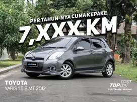 YARIS BAKPAO E MT 2012 LOW KM