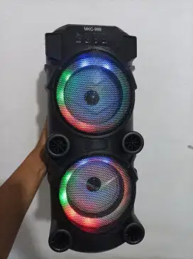 Speaker aktif bluetooth KIMISO mkc-999 dobel bisa karaoke suara joss