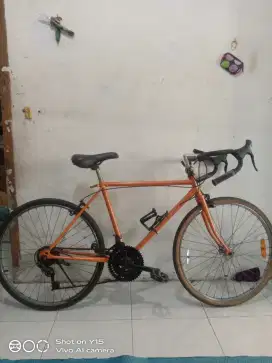 Dijual sepeda balap jadul merek Olimpic ukuran 24,1/4 sepeda masih ok