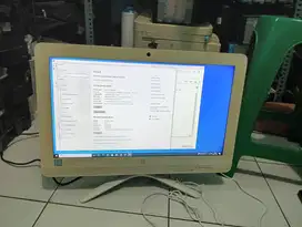 PC All In One Hp Core i3 gen 6 putih