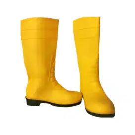 Sepatu Boots Safety Dengan Ujung Besi Untuk Keselamatan Kerja