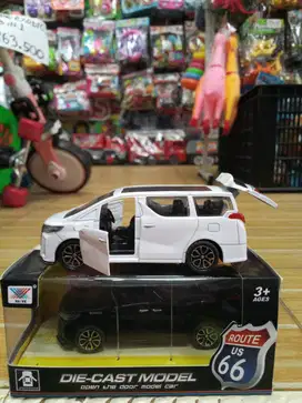 mainan anak diecast alphard