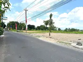 Dekat Exit Toll Jogja-Solo, Tanah Murah Tepi Jalan