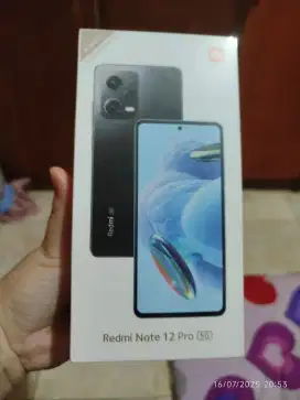 Xiaomi redmi note 12pro 5G. Ram 8GB/256Gb BARU/SEGEL