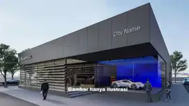Dijual Tanah dan Bangunan Eks. Showroom & Gudang,  Jakarta Pusat