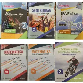 Buku pelajaran second kelas 7, 8, 9