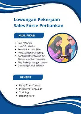 Lowongan kerja Sales Perbankan