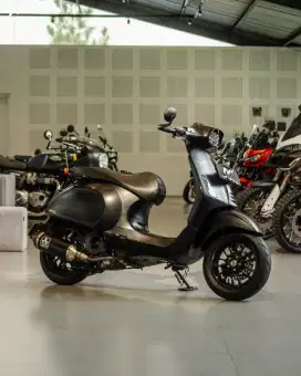 Vespa Sprint i-Get Notre Edition Black 2019 Mods Up 45+ Jutan