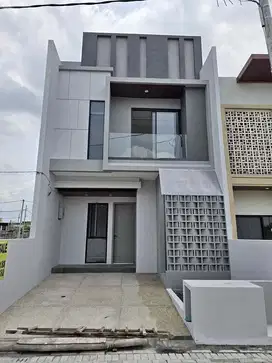 Rumah Baru Minimalis Modern Perumahan Medokan Ayu Rungkut Surabaya
