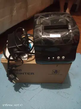 Mini printer merek x printer dijual cepat tidak jadi pakai brand new