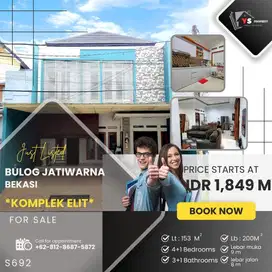 BULOG JATIWARNA KOMP ELIT RUMAH 2018 LEBAR 9 LOKASI STRATEGIS S692