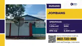 Jual Gudang dengan halaman pribadi di Jombang Jatim