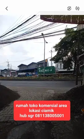JUAL RUMAH TOKO ‼️KOMERSIAL AREA
