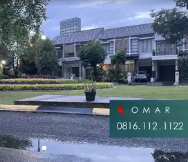 emerald distrik bintaro jaya sudah renov siap huni ada taman belakang