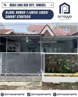 DIJUAL CEPAT RUMAH SIAP HUNI DI NUSA LOKA BSD 'MDB27