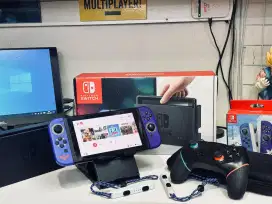 Nintendo Switch V1 OFW 
Bisa online offline 
SD card 128GB, fullgame