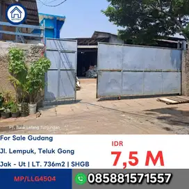 GUDANG DI JUAL TELUK GONG JAKARTA UTARA