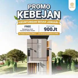 Rumah Kost dekat Kampus Ternama Kota Malang (UMM, UNISMA, UIN, UB)
