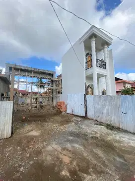 Rumah 2 Lantai Bebas Banjir Tengah Kota Palembang