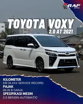 Toyota Voxy 2.0 AT 2021 Putih