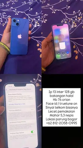 Ip 13 inter 128 batangan