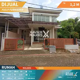 Dijual Rumah Full Furnish Super Nyaman di Dieng Malang