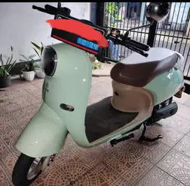 Jual Motor Listrik Second Murah Pacific Vito Baterai Bagus