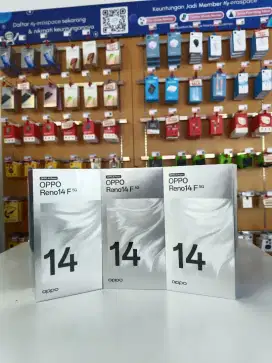 Promo Pre Order Oppo Reno 14 F 5G Cash/Kredit/Tuker tambah Bisa