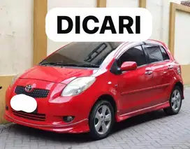 Di Cari Toyota Yaris Tahun 2006 ke atas 2008 Yaris Bakpao