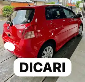 Di Cari Toyota Yaris Tahun 2006 ke atas Yaris Bapao 2008