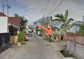 Tanah Kosong 11x 19,5 dekat Toddopuli Raya Timur