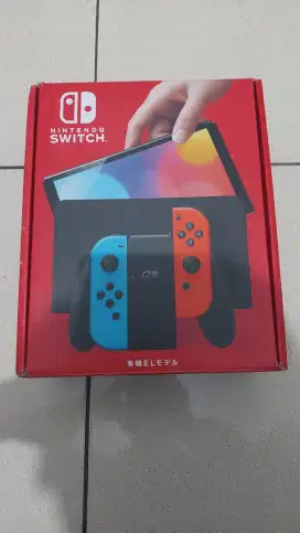 Second Like New Nintendo Switch Oled OFW Neon Set