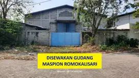 Gudang Romokalisari Luas 1410 m2 Ada Mess dan Kantor diluar Gudang