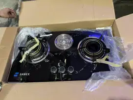 Kompor 3 tungku merk Sanex
