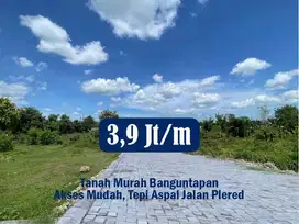 Tanah Terbaik di Banguntapan, Tepi Jalan Plered, Harga Murah