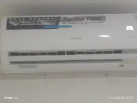 AC 1 PK baru 4 bulan pakai hemat listrik dingin sekali