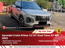 [ GARANSI 1TH ] Hyundai Creta Prime 1.5 Panoramic Dual Tone 2022/2023