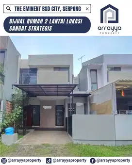 DIJUAL RUMAH CLUSTER THE EMINENT BSD CITY 'DMB08