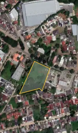 4.25jt/mtr Tanah di jln Raya Gn Sindur Bogor