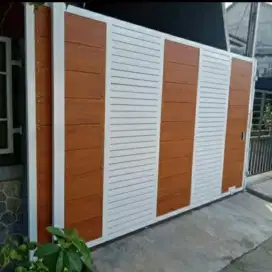 Bengkel las Lampung tralis kanopi pintu pagar gerbang tangga