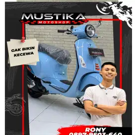 ODO 6RB GRESS MIRIP BARU‼️ VESPA PRIMAVERA ABS COLOR VIBES 2023 MULUS