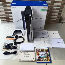 Ps5 slim disc cfi-2018A resmi indo, garansi masih 1 tahun playstation