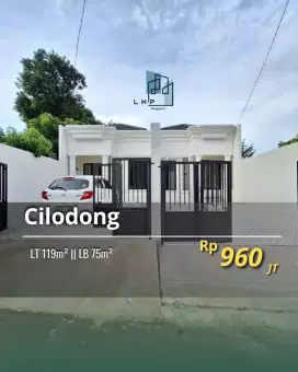 Di Jual Rumah 1 lantai tanah Luas Di Kalimulya Depok