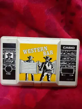 GAME WESTERN BAR ,CASIO ( ,nostalgia,zadul ) 1980 dan 1990an