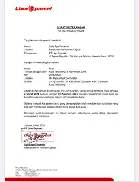 Mencari kerja hrd