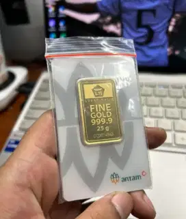 Emas Antam 25 grm