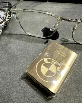 Zippo original bmw gold msport
