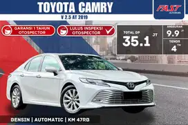 TOYOTA CAMRY V 2019 2.5 AT SUNROOF LOW KM.47RB & PAJAK PANJANG #F6ST