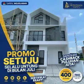 Rumah 2 Lantai Dekat UNS & Moewardi, Lokasi Premium, Fasilitas Lengkap