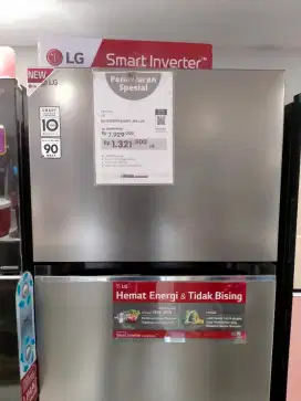 KULKAS LG REFF 395Ltr cicilan 0% tanpa Kartu kredit